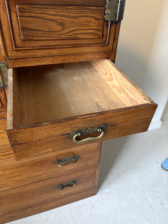 Image 1 of Originaler japanischer Mizuya Tansu-Schrank