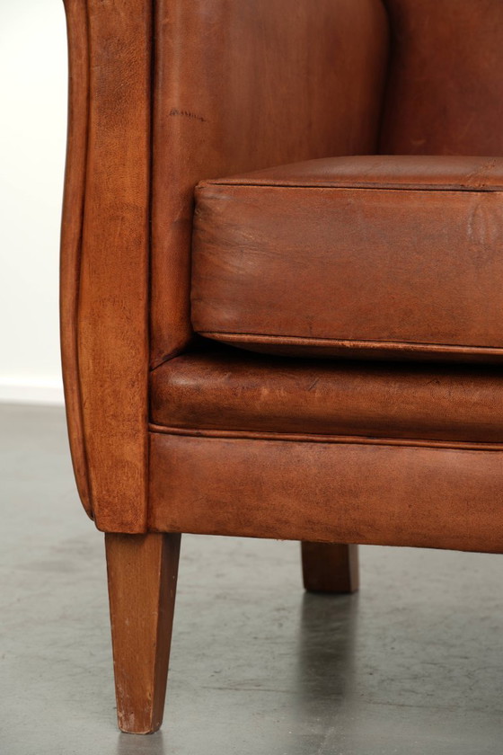 Poltrona in Pelle di Pecora Bella e Senza Tempo con Colori Splendidi e un Buon Design – Poltrone, Leather (photo 11 of 13)