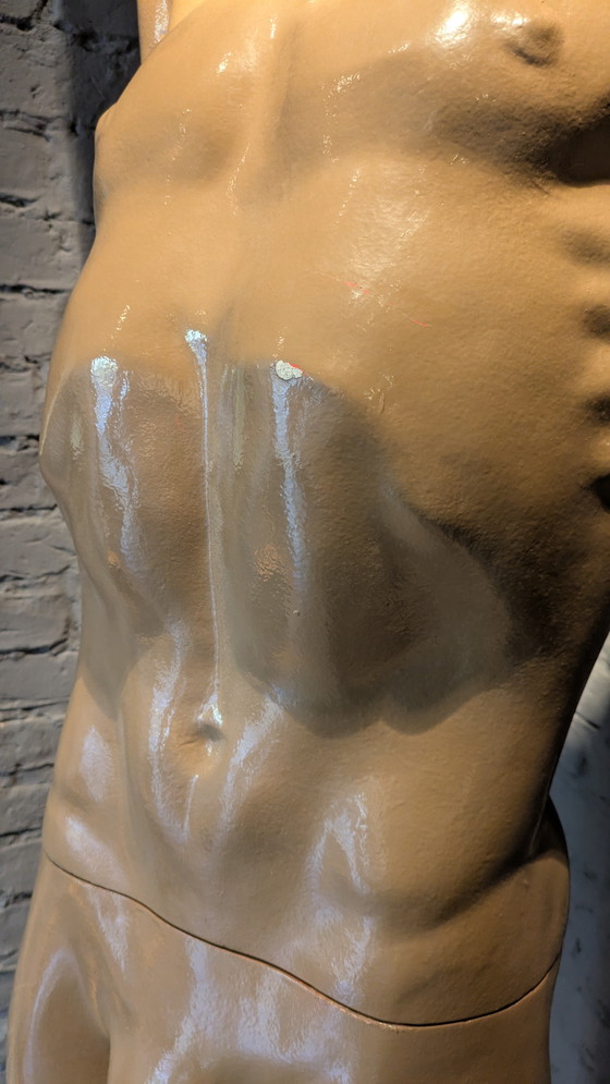 Image 1 of KaDeWe Olympiade München 1972 Schaufenster Figur turner Mannequin