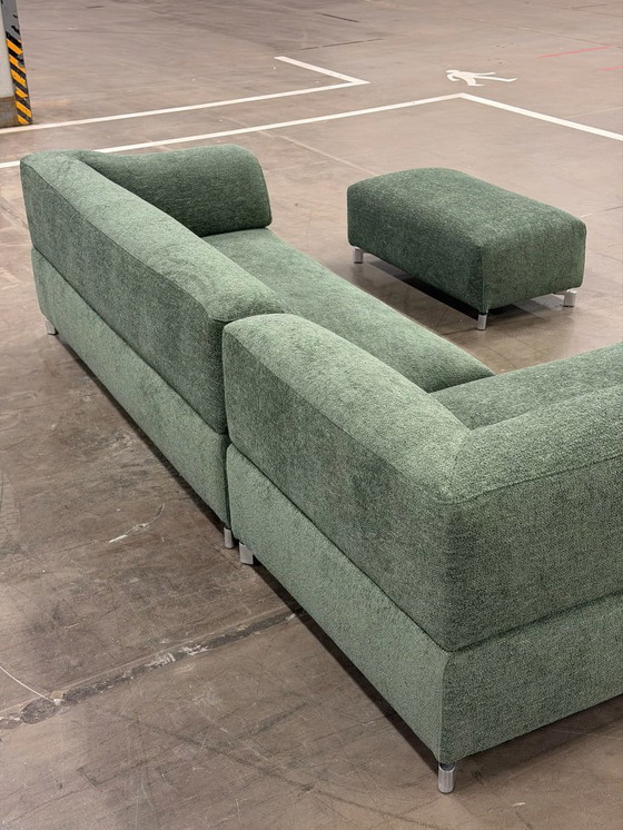 Image 1 of Leolux Faya Lobi Groen + Hocker