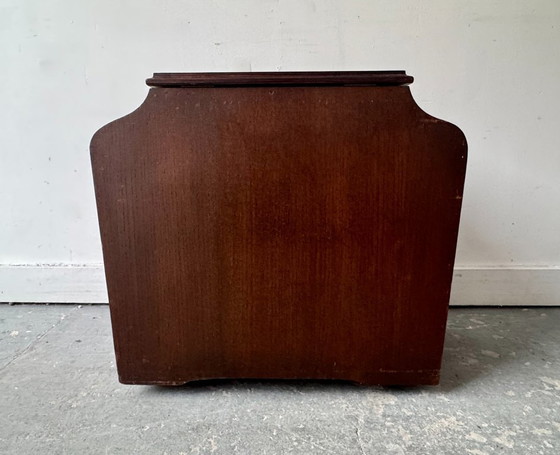 Image 1 of Vintage Sewing Box Side Table