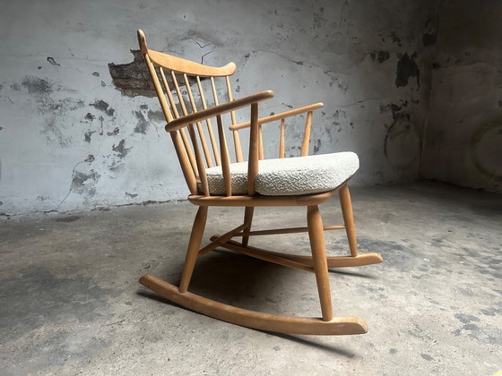 Image 1 of Vintage Børge Mogensen Rocking Chair – Scandinavian Design