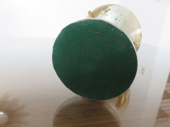 Image 1 of Globe, brass cigarette dispenser, 60s/70s