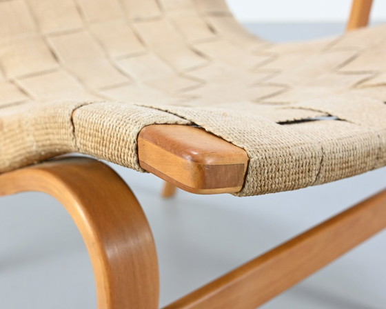 Image 1 of "Eva" fauteuil van Bruno Mathsson voor Karl Mathsson, Denemarken 1976