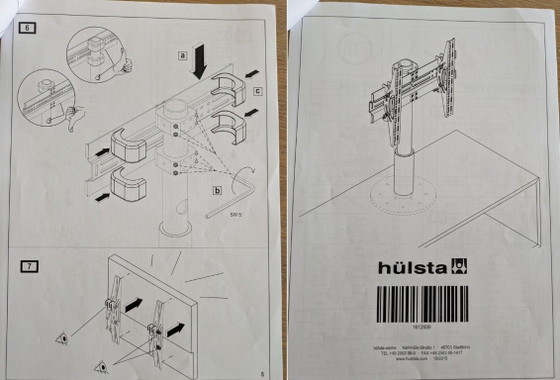 Mobile TV Hülsta Neo Lowboard con colonna TV fissa – Mobili TV, Mdf, Wood (photo 3 of 6)