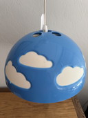 Wolkenlampe IKEA Skojig blau