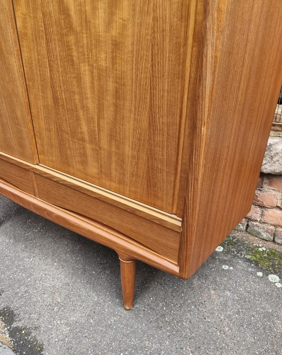 Image 1 of Axel Christensen Teak Highboard Aco Møbler Danish Mid Century Design Sideboard Kommode Schrank Credenza 60Er Vintage Retro