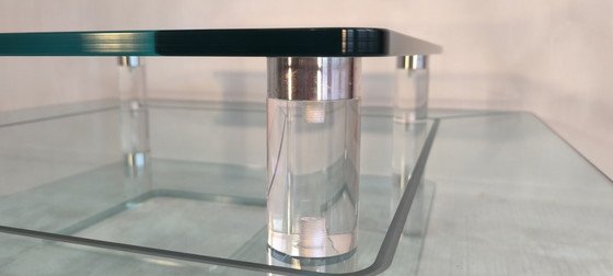 ✨💎 Marais International MTB110 — Eccezionale Tavolino da caffè in Altuglas e Vetro | Design Parigino 💎✨ (photo 18 of 20)
