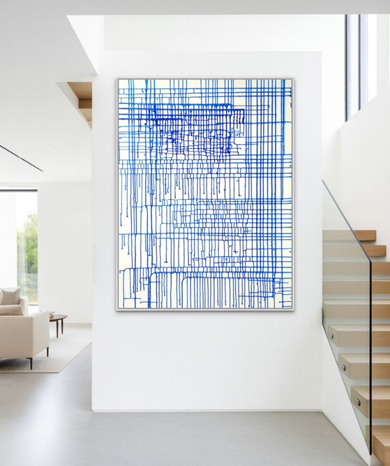Natia Antadze Abstrakte Komposition XXL – Gemälde & Zeichnungen, Canvas (photo 2 of 15)