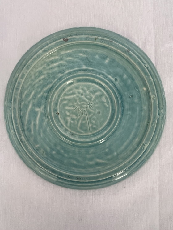 Image 1 of Keramische borden en kommen met monogram.