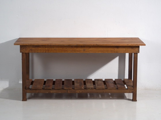 Isola da cucina antica in legno massello (c.1920) #5, Armadi contenitori, Marrone, Rustic (foto 48 di 49)