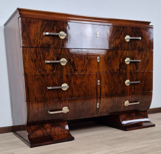 Image 1 of Cómoda Art Déco futurista emiliana