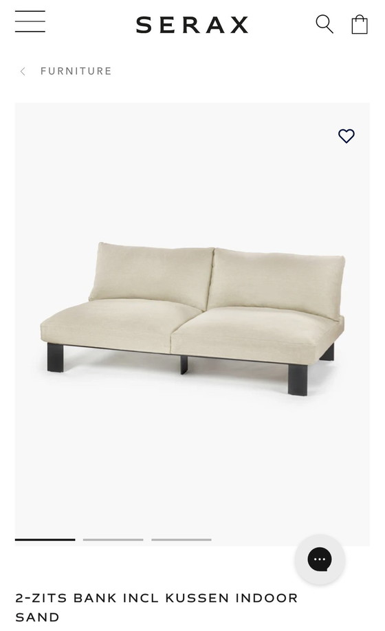Image 1 of Serax two-seater sofa