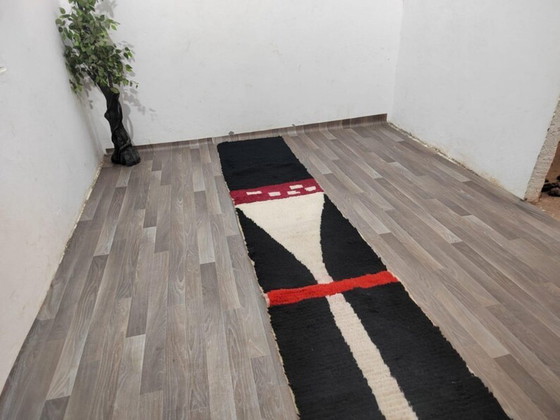 Image 1 of Moroccan Berber runner rug 300cm x 70cm