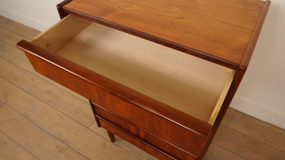 Cassettiera danese vintage | Teak | 6 cassetti | 105 cm – Cassettiere, Wood (photo 7 of 9)