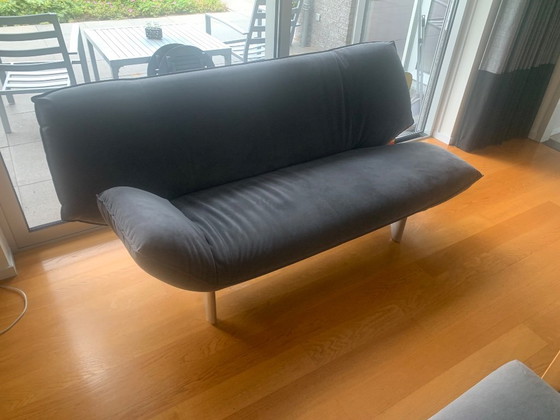 Leolux Tango Alcantara Gris comme neuf – Cadeaux, Textile, Wood (photo 7 of 10)