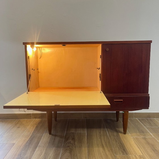 Image 1 of Scandinavian style sideboard/bar cabinet, 1960/70 MCM