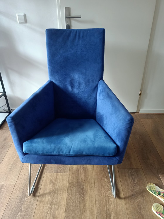 Image 1 of Label Don Fauteuil Blauw