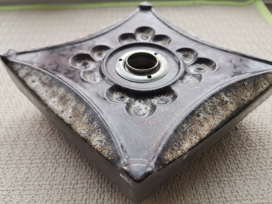 Image 1 of 1 of 9 Space Age Fat Lava Ceramic Wall Lamps