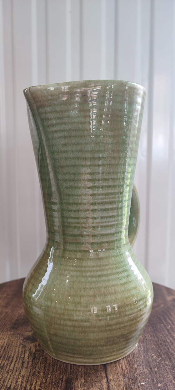 Image 1 of Krug Vase Steinzeug glasiert glasiert Lorraine