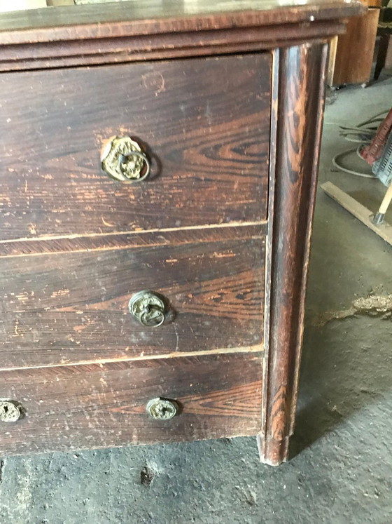 Mid-Century Hungarian Chest of Drawers, 1940s – Mid Century Modern (photo 4 of 8)