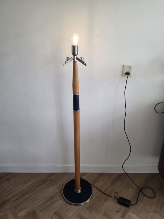 Seluce exclusivo per De Sede Lampada da terra xl – Lampade da terra, Pelle, Metallo (photo 4 of 13)