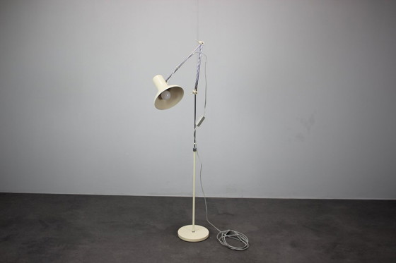 Image 1 of Mid Century Verstelbare Vloerlamp, door J. Hurka voor Napako, Tsjecho-Slowakije, 1960