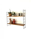 Appendiabiti da parete vintage in teak, WHB Germania anni '60