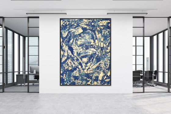 Image 1 of Jürgen Angeler - Blue Golden Melting