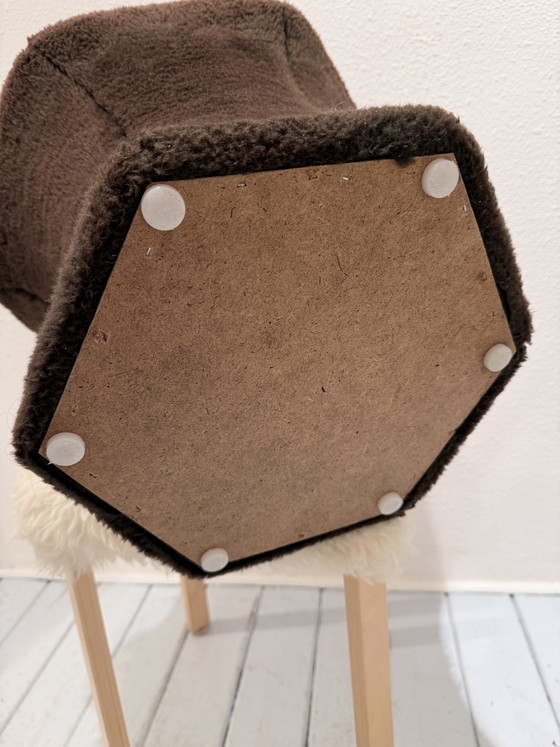 Vintage Space Age 'Mushroom' Poggiapiedi / Pouf – Poggiapiedi e pouf, Other (photo 5 of 9)
