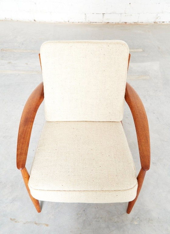 Mid-Century FD118 Teak Easy Chair by Grete Jalk for France & Søn – Armchairs, Wood (photo 13 of 16)