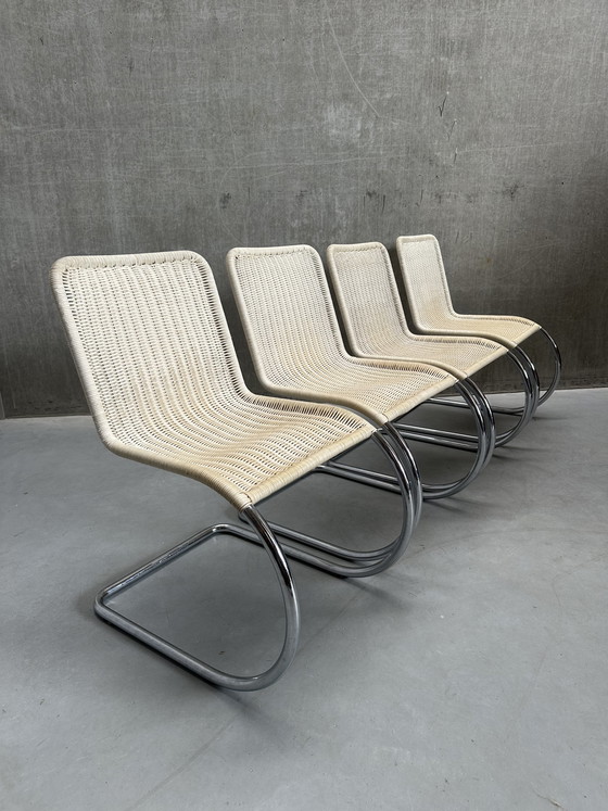 Image 1 of Set/4 Vintage Tecta stoelen Ludwig Mies van der Rohe ‘70
