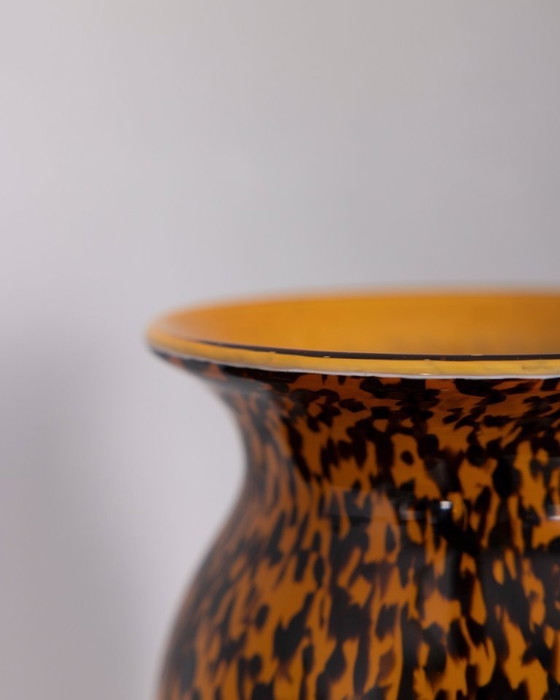 Vintage Murano Blown Glass Vase, 1980s, Italian Design (photo 5 of 6)