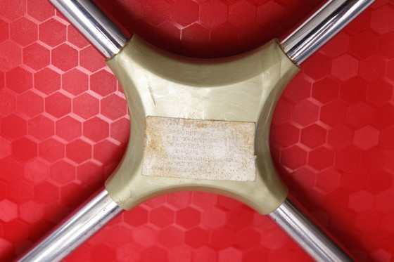 Image 1 of 4er Set SCAB Design „Miss B“ Stühle – Italienische stapelbare Esszimmerstühle, 1990er–2000er Jahre, Polycarbonat &amp; Chrom, Vi