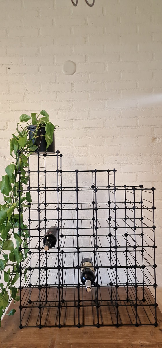 Image 1 of Portabottiglie modulare vintage, anni &#39;80