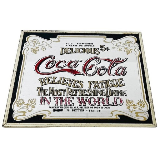 Specchio vintage Coca Cola anni '70