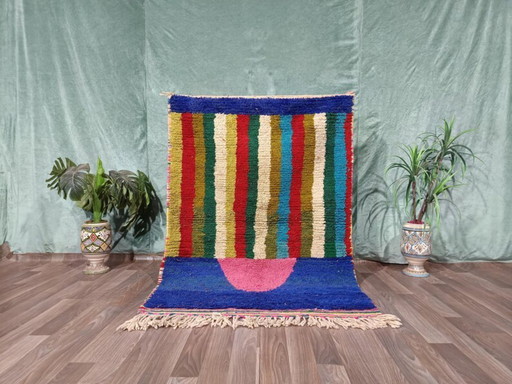 Traditioneel handgemaakt Berberkleed 250 cm x 200 cm