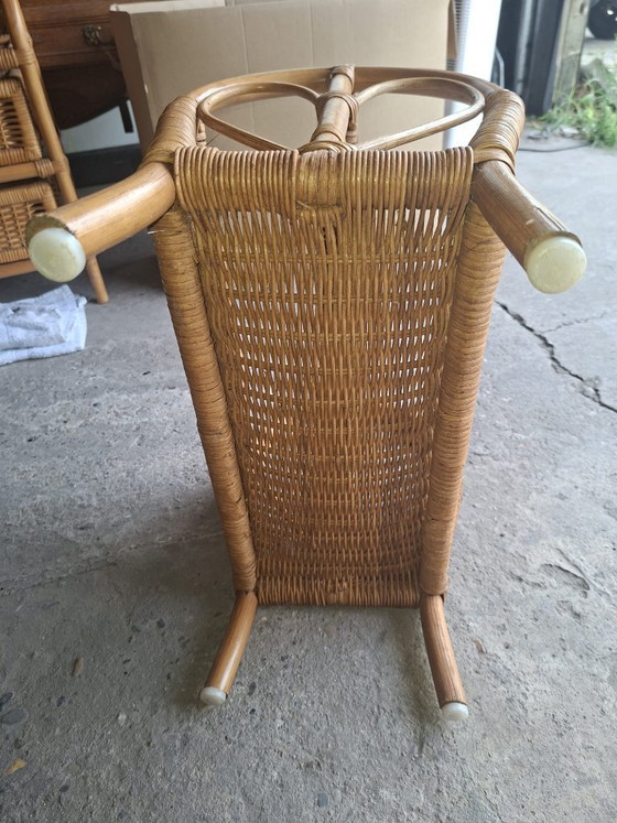 Bohemian Vintage Set – Opbergkast, Rattan, Bamboo (photo 15 of 15)