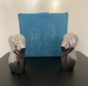 Neil Cohen (designer industriel américain) 2017 ensemble salière et poivrière moderniste