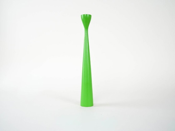Image 1 of Candelabro verde, diseño danés, década de 1970, fabricado en Dinamarca.