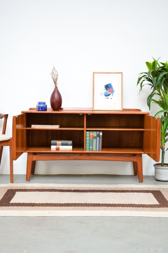 Image 1 of Svend Åge Madsen Sideboard Teak Vintage 60s Midcentury Danish Design