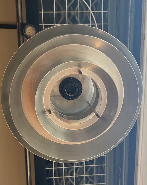 Image 1 of Vintage Aluminium Pendant Lamp by Carl Thore