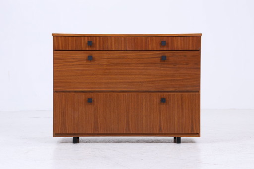 Vintage chest of drawers 60s | Mid - Century drawer cabinet 60s storage retro 70s wood #04-17