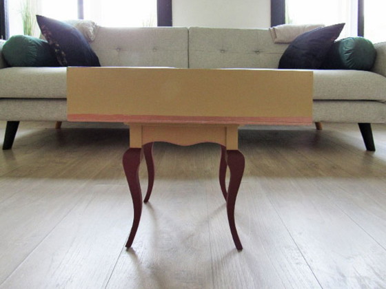 Image 1 of Tavolino da caffè in legno d'epoca