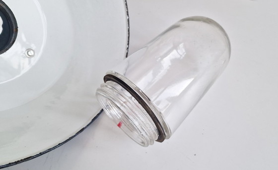 Image 1 of 2 lampade industriali originali - anni '50, design industriale