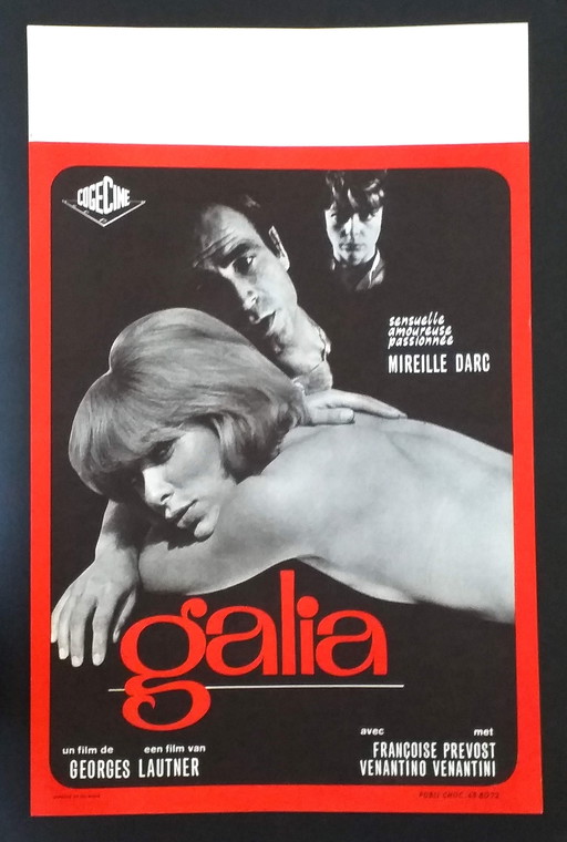 Mireille Darc 1966 sexy poster