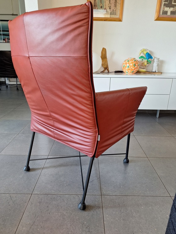 Image 1 of Sillón Charly en rojo vino