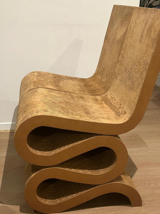 Image 1 of 2 Vitra Wiggle Side Frank Gehry Stoelen + Salontafel