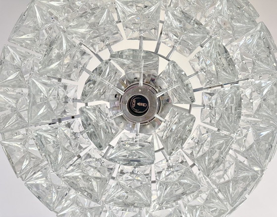 Lampadario Vintage Kinkeldey – Crystal, Metal (photo 5 of 17)