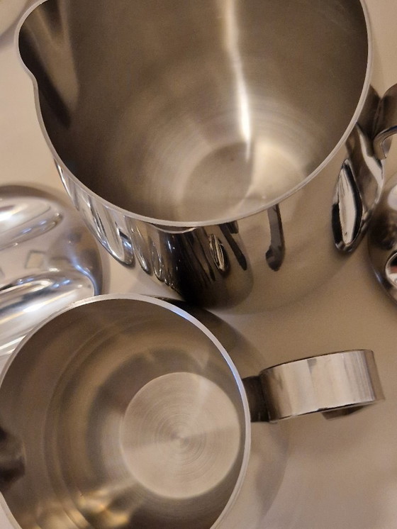 Image 1 of Set tazzine caffè e macedonia acciaio IMCO